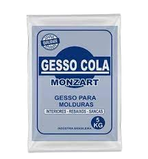 Imagem ilustrativa de gesso cola 40kg